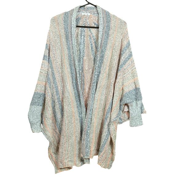 Maurices Womens Sweater Multicolor Striped Open Front Cardigan Knitted XL/XXL - Picture 1 of 12